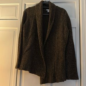 Charter club brown cardigan sweater size large